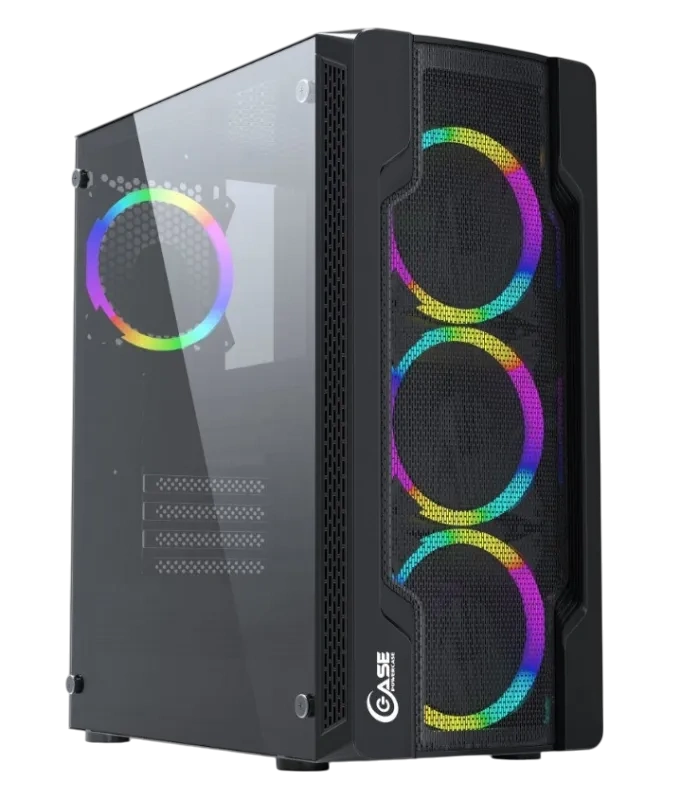 Компьютерный корпус Powercase Mistral C4B TG CMICB-L4 Black