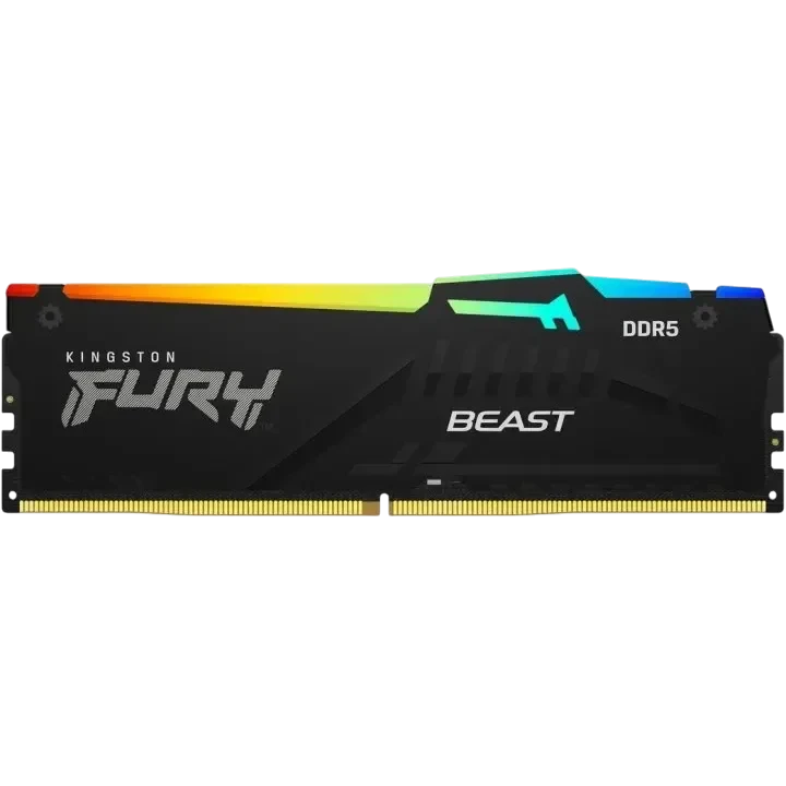 Оперативная память 16 Gb 5600 MHz Kingston FURY Beast RGB Black (KF556C36BBEA-16)