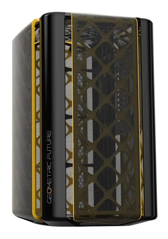 Компьютерный корпус Geometric Future Model 2 The Ark Black (1AM2AKBK00101) (GF_M2-THE-ARK-BK-MESH)