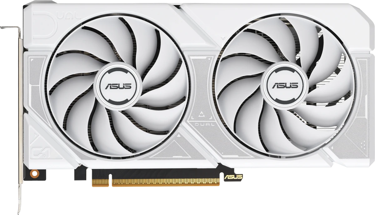 Видеокарта ASUS GeForce RTX 5060 Dual White OC 8Gb (DUAL-RTX5060-O8G-WHITE)
