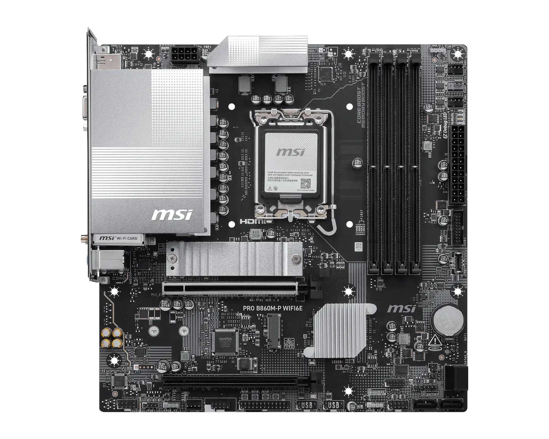 Материнская плата MSI PRO B860M-P WIFI6E