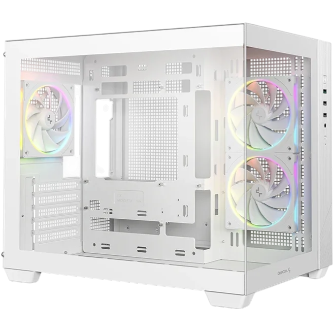 Компьютерный корпус Deepcool CG330 3F WH ARGB White