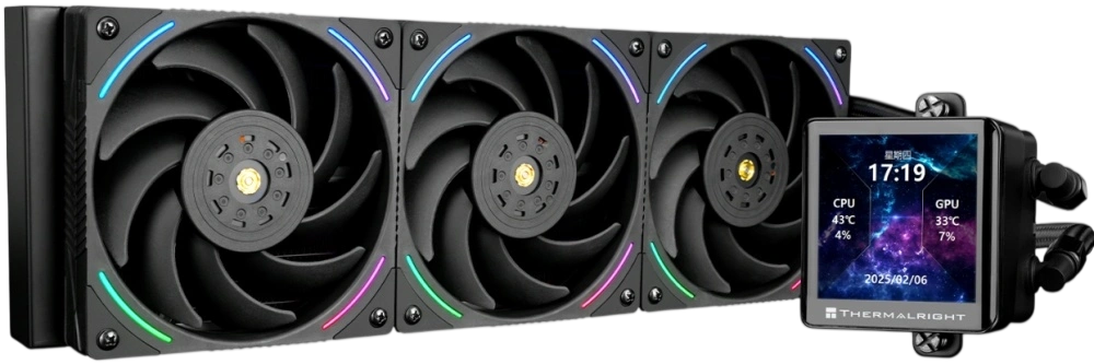 Система водяного охлаждения Thermalright Frozen Vision 360 ARGB Black V2 (TRFV360ABV2)