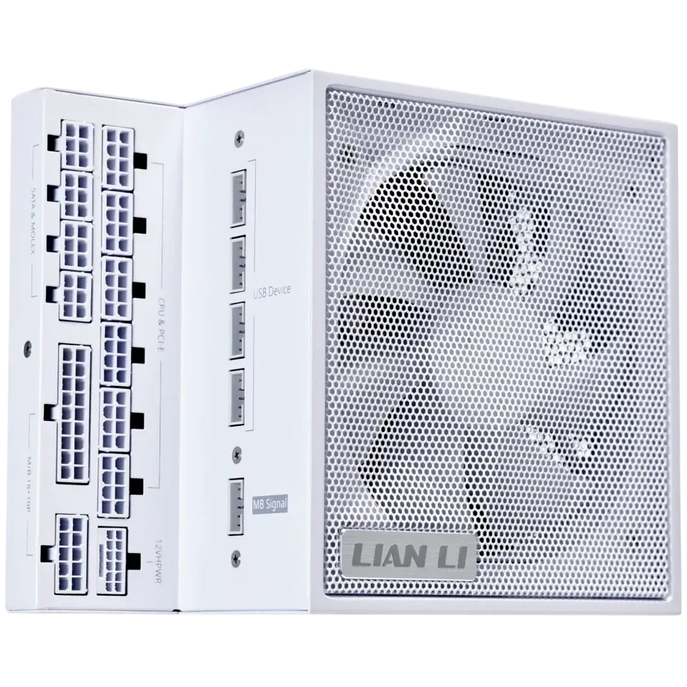 Блок питания Lian Li 1300W EG1300 White (G9P.EG1300.WE00.RU) 16 Pin (PCIe 5.1 Connector Cable Details)