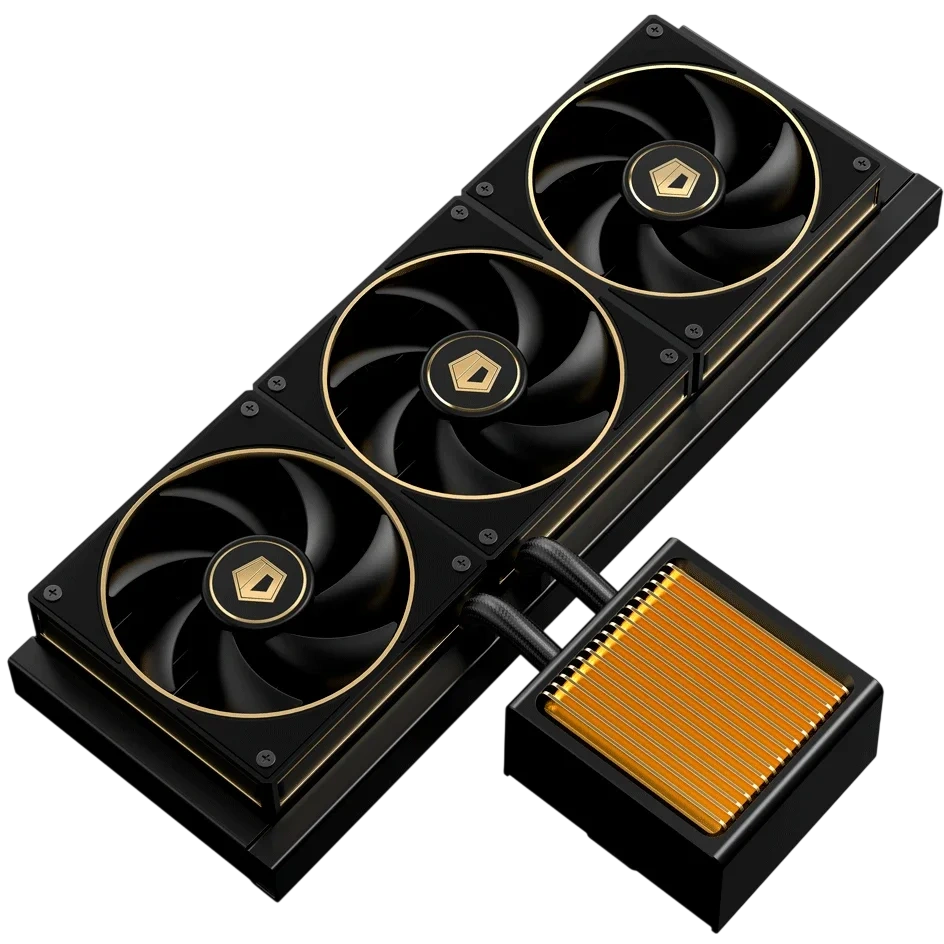 Система жидкостного охлаждения для процессора ID-COOLING DX360 GDL Black/Gold