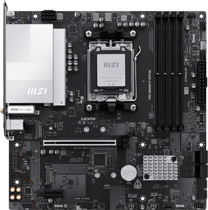 Материнская плата MSI PRO B840M-P WIFI6E