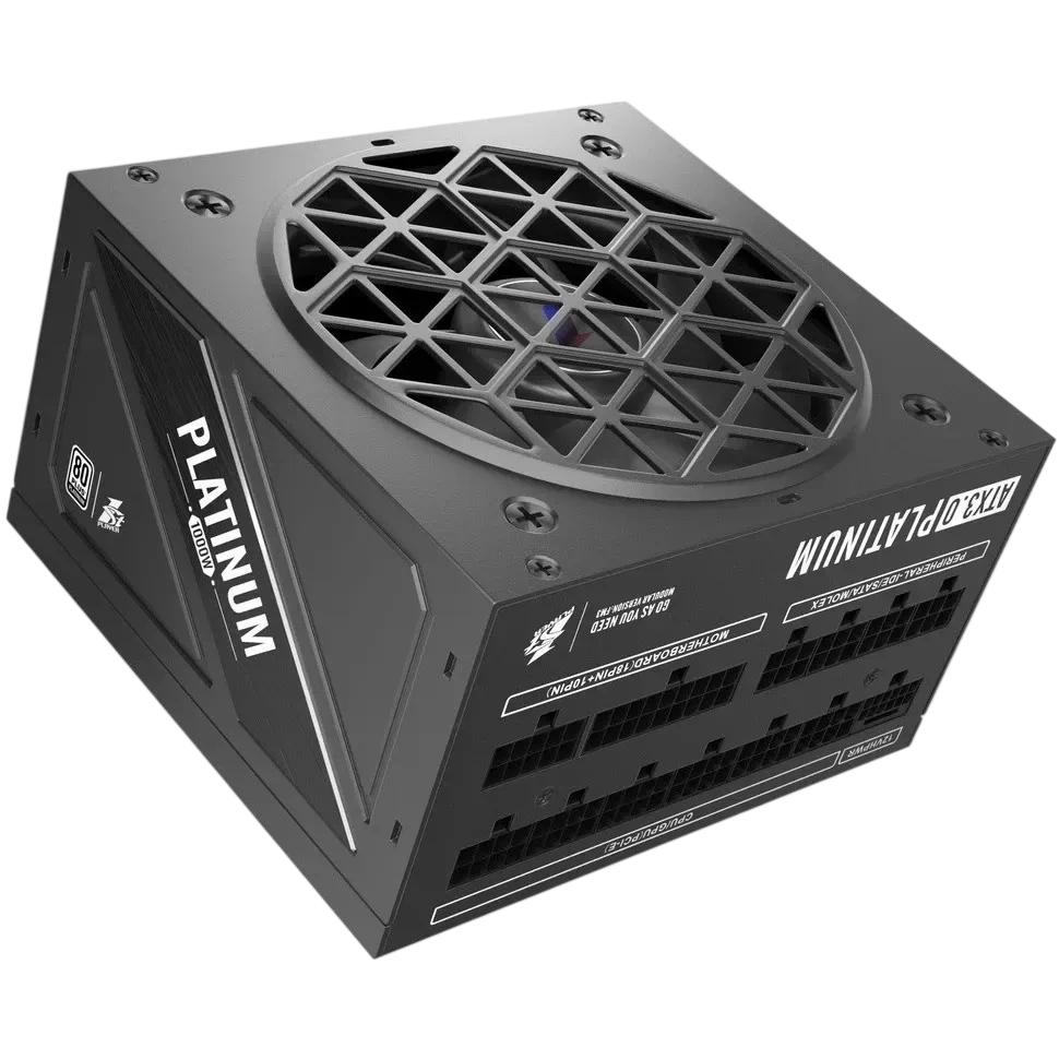 Блок питания 1STPLAYER 1000W NGDP Platinum Black (HA-1000BA3-BK) 16 Pin (PCIe 5.0 Connector Cable Details)