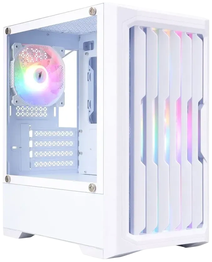Компьютерный корпус 1STPLAYER BULLET HUNTER H2 White (H2-WH-4F1-W)