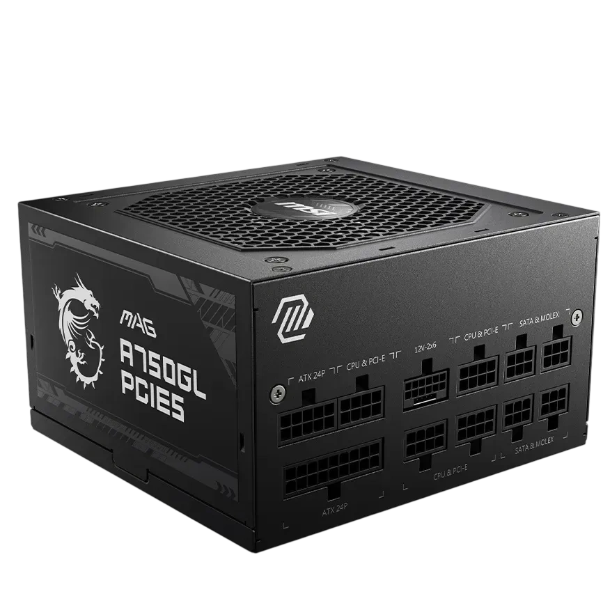 Блок питания MSI 750W MAG A750GL 306-7ZP8B11-CE0 16 Pin (PCIe 5.1 Connector Cable Details)