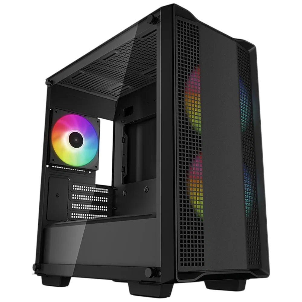 Компьютерный корпус Deepcool CC360 TG ARGB Black (R-CC360-BKAPM3-G-1)