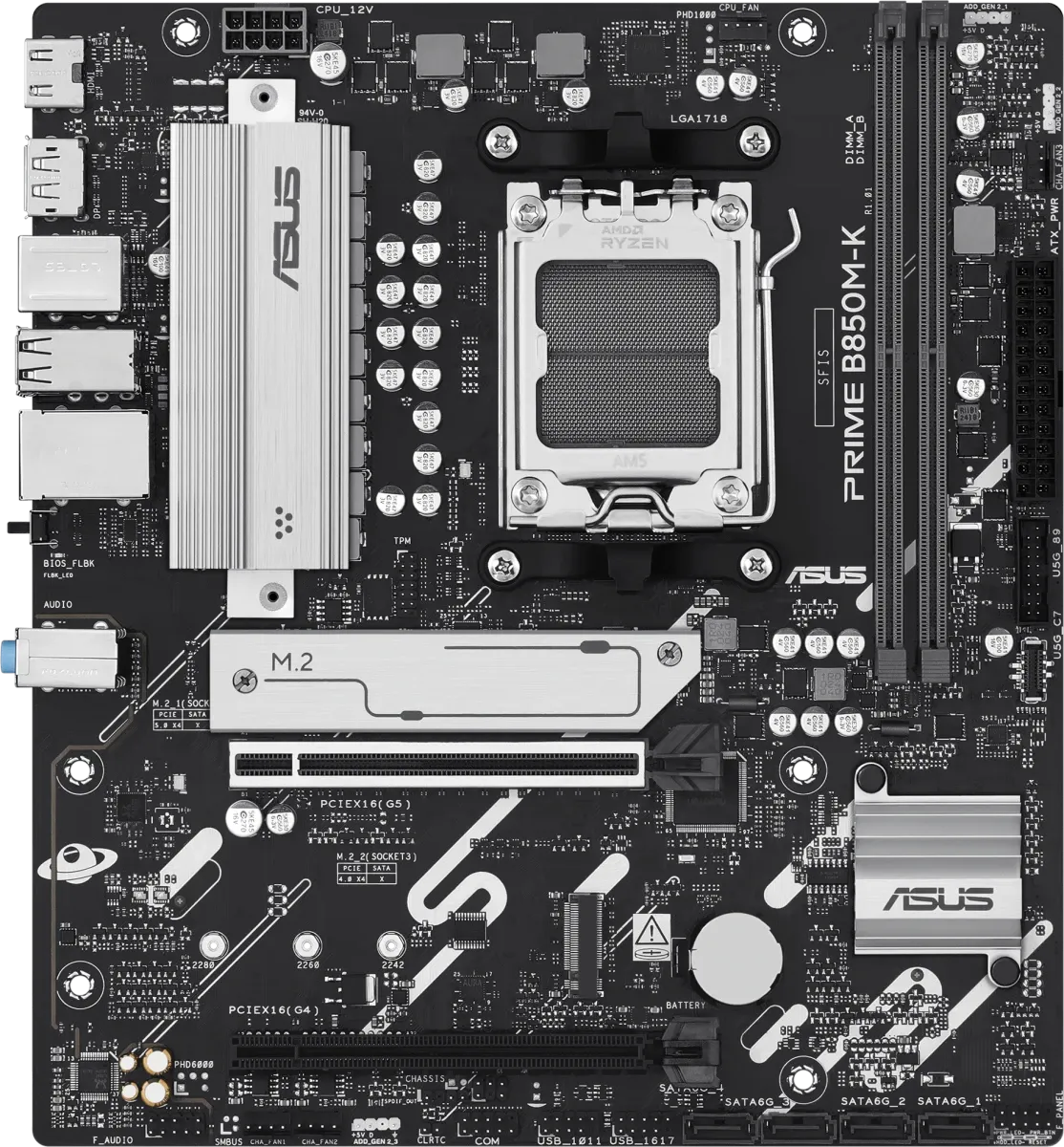 Материнская плата ASUS PRIME B850M-K (90MB1LV0-M0EAY0)