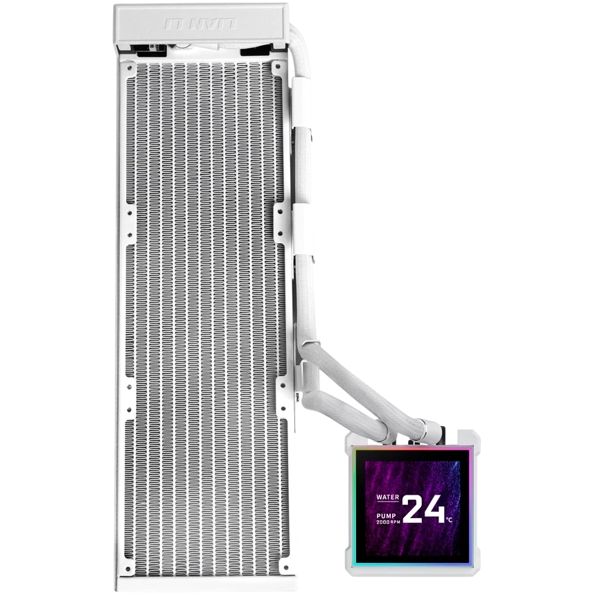 Система жидкостного охлаждения для процессора Lian Li HydroShift II LCD-S 360N White (G89.GHS2LCDS36NW.R0)