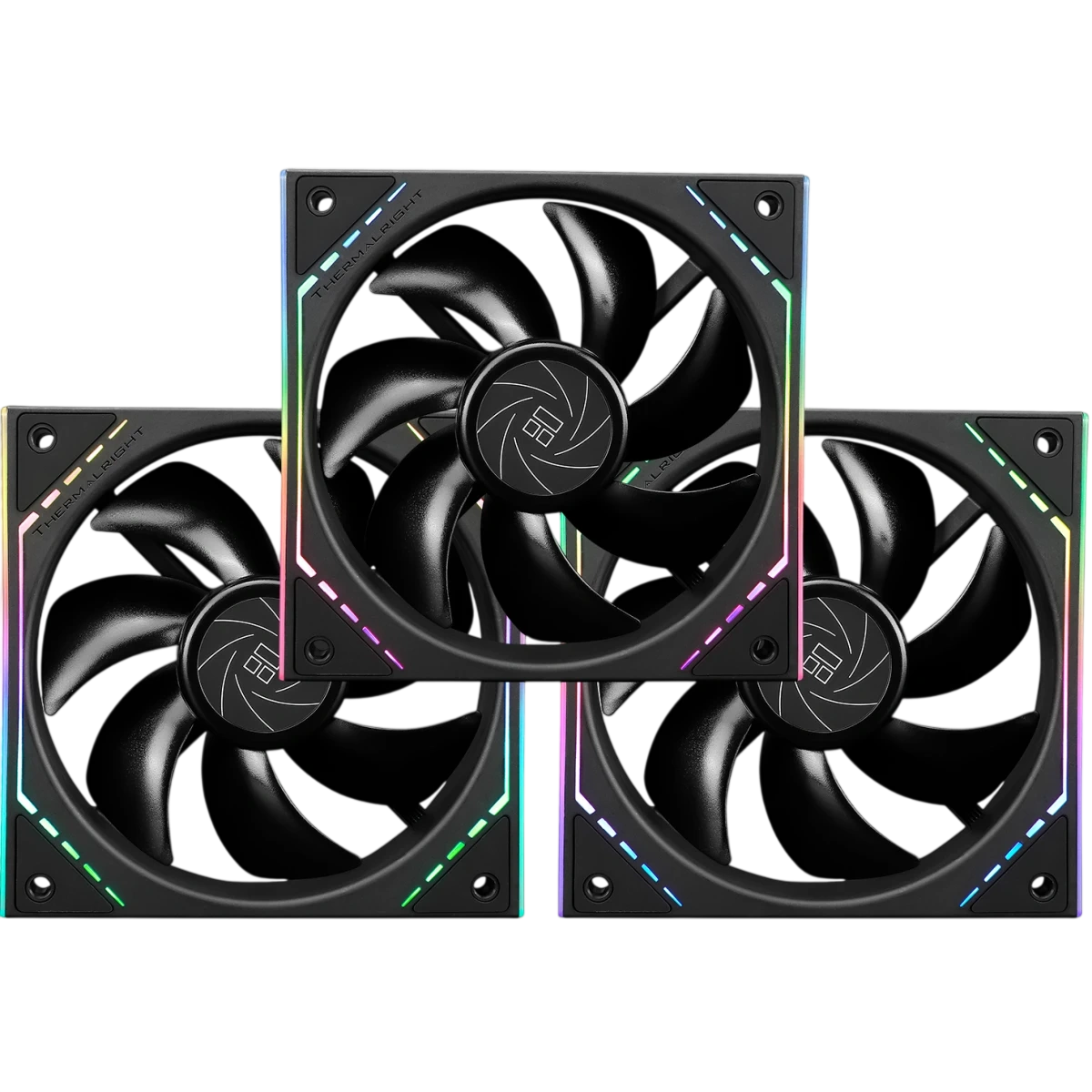 Комплект вентиляторов для корпуса Thermalright TL-M12 X3 ARGB Black (TRTLM12.3P)