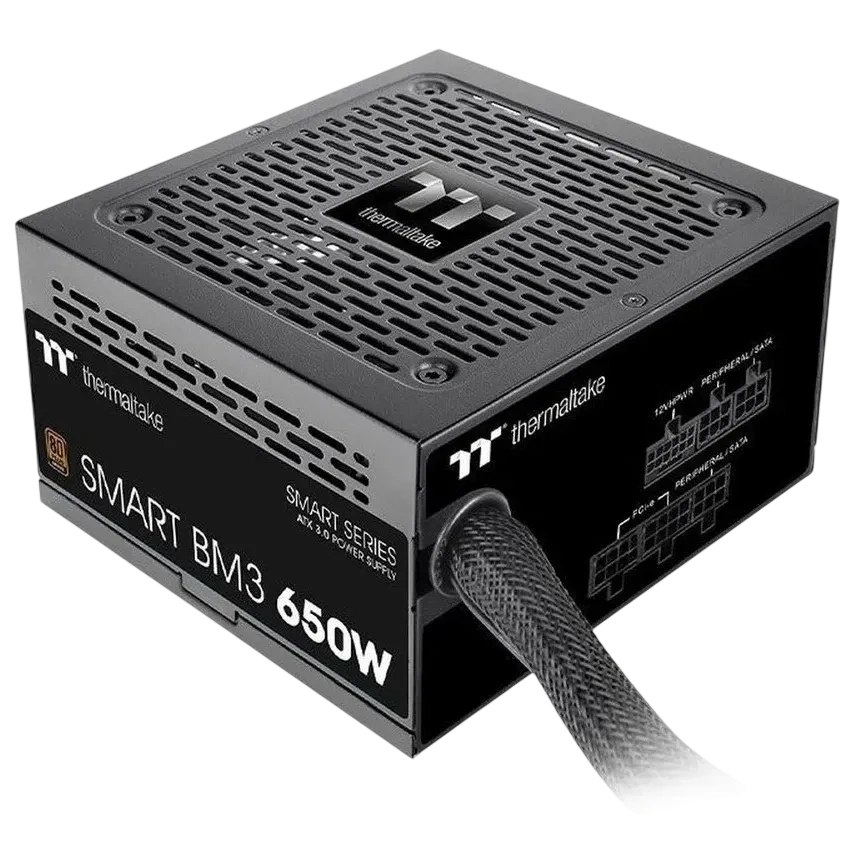Блок питания Thermaltake 650W Smart BM3 0550 (PS-SPD-0650MNFABE-3) 16 Pin (PCIe 5.0 Connector Cable Details)