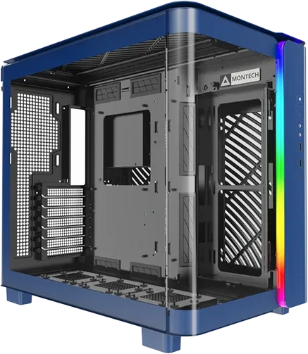 Компьютерный корпус Montech KING 95 PRO ARGB Blue (MNT-K95P-PB)