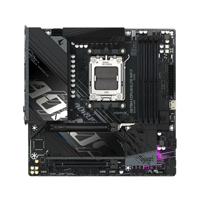 Материнская плата Gigabyte X870M AORUS ELITE WIFI7 rev