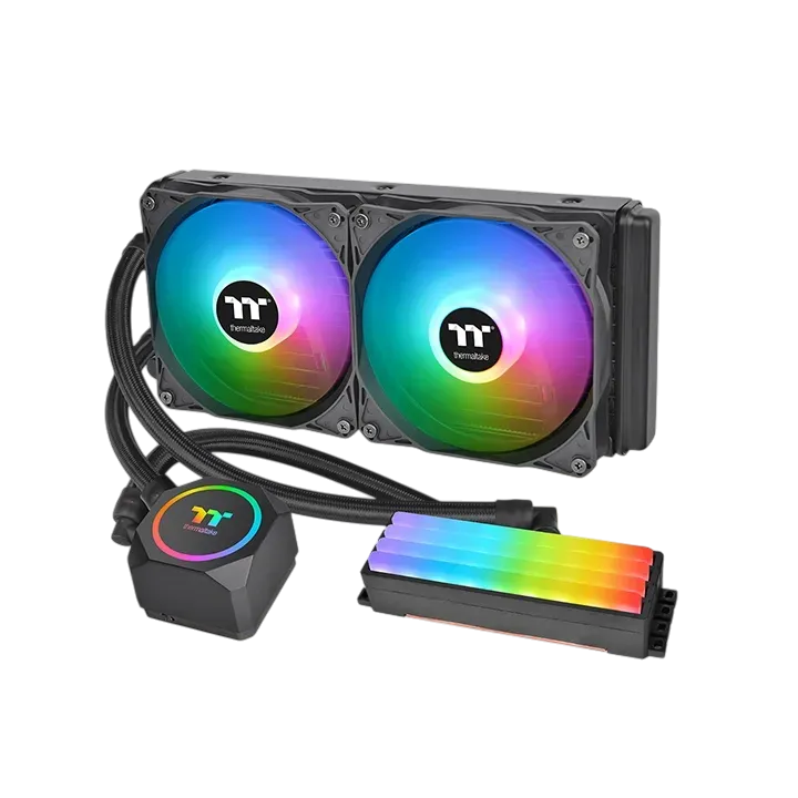 Система водяного охлаждения для процессора/оперативной памяти Thermaltake Floe RC240 (CL-W271-PL12SW-A)