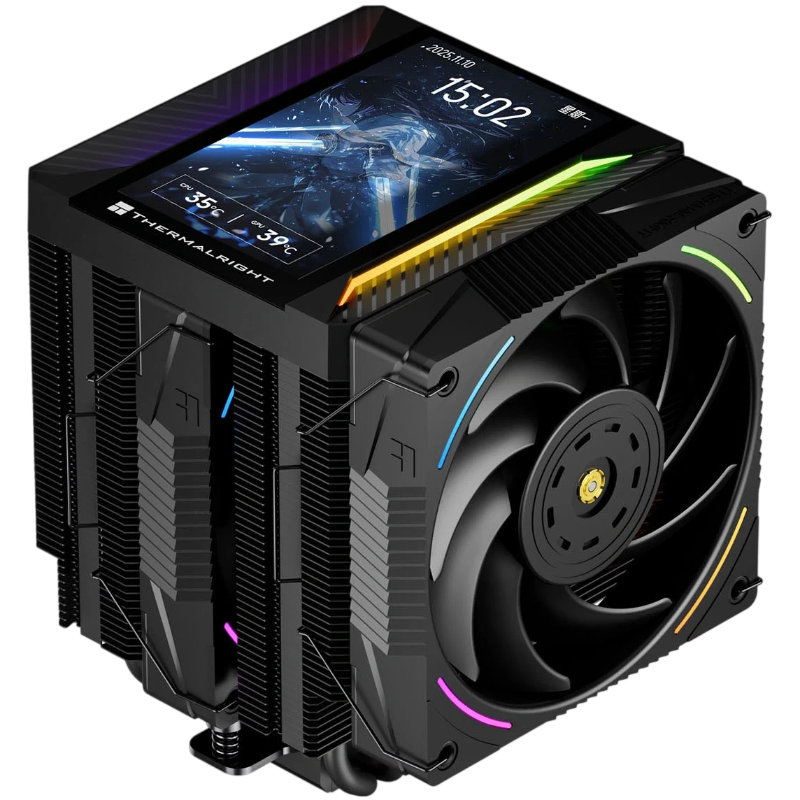 Кулер для процессора Thermalright Peerless Assassin Vision 120 MAX ARGB Black (TRPA120VMAB)