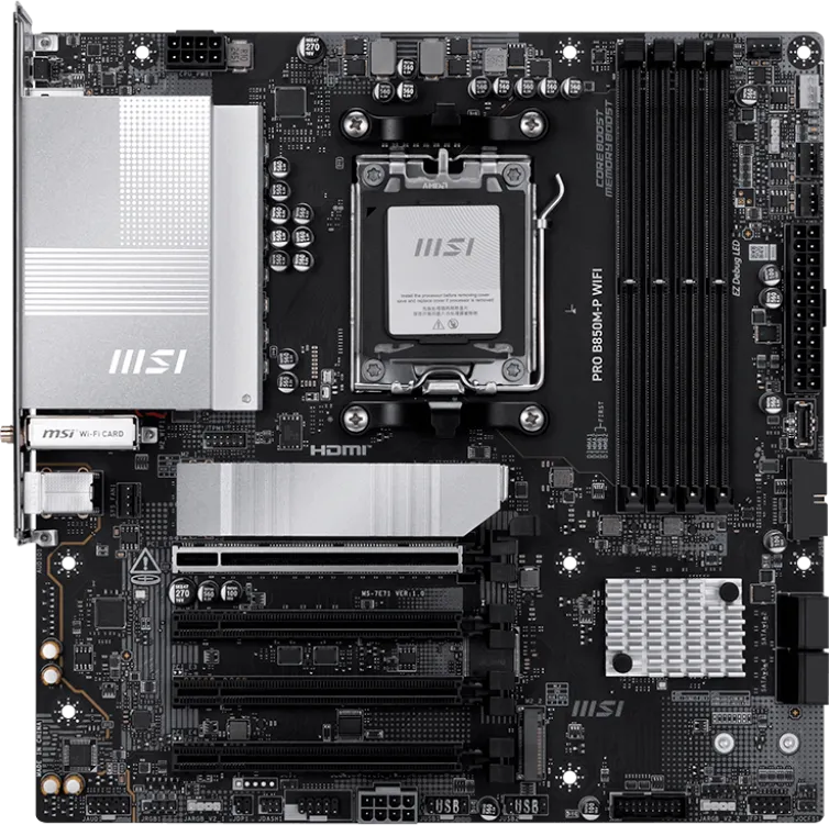 Материнская плата MSI PRO B850M-P WIFI