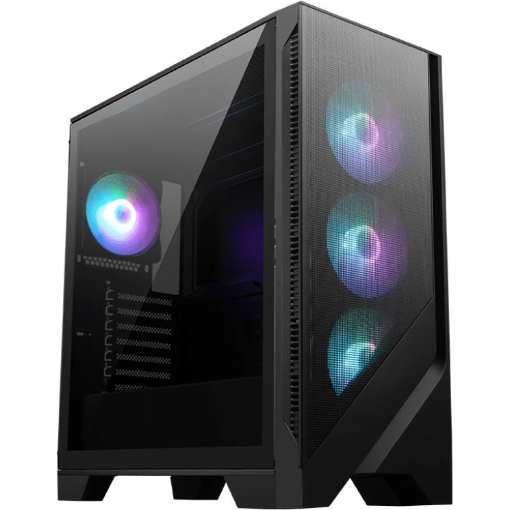 Компьютерный корпус MSI MAG FORGE 321R Airflow ARGB TG Black (306-7G23R41-HH9)