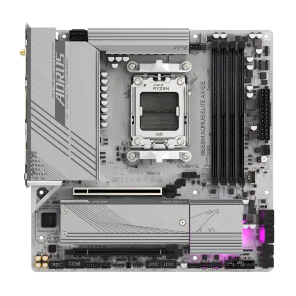 Материнская плата Gigabyte B650M AORUS ELITE AX ICE