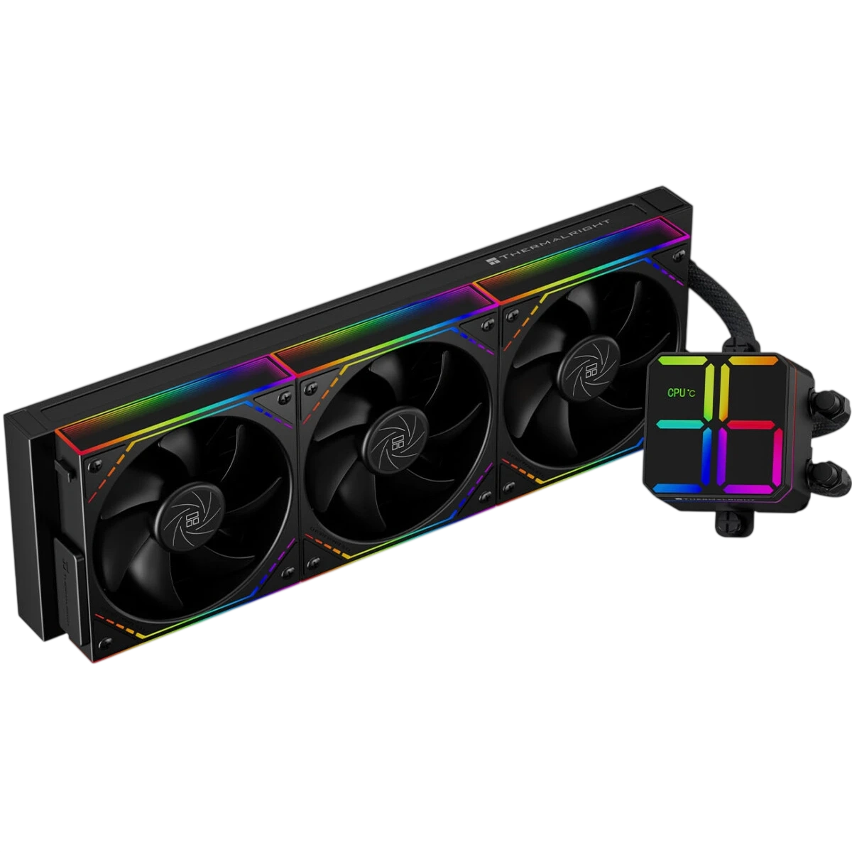 Система жидкостного охлаждения для процессора Thermalright Magic Qube 360 ARGB Black (TRMQ360AB)