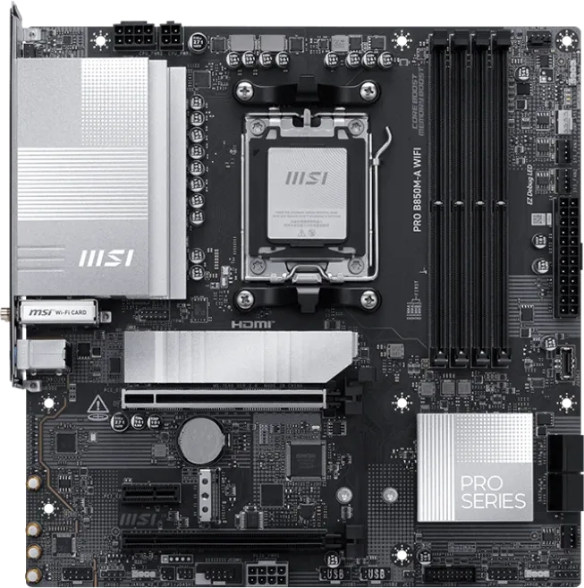 Материнская плата MSI PRO B850M-A WIFI