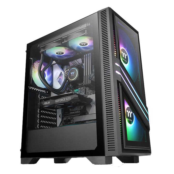 Компьютерный корпус Thermaltake VERSA T35 TG RGB CA-1R7-00M1WN-00 Black