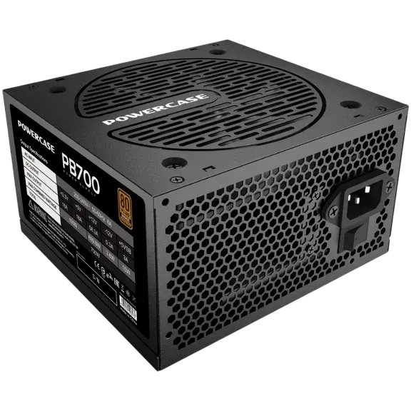 Блок питания Powercase 700W PB700 Black (PS-700B-DC)