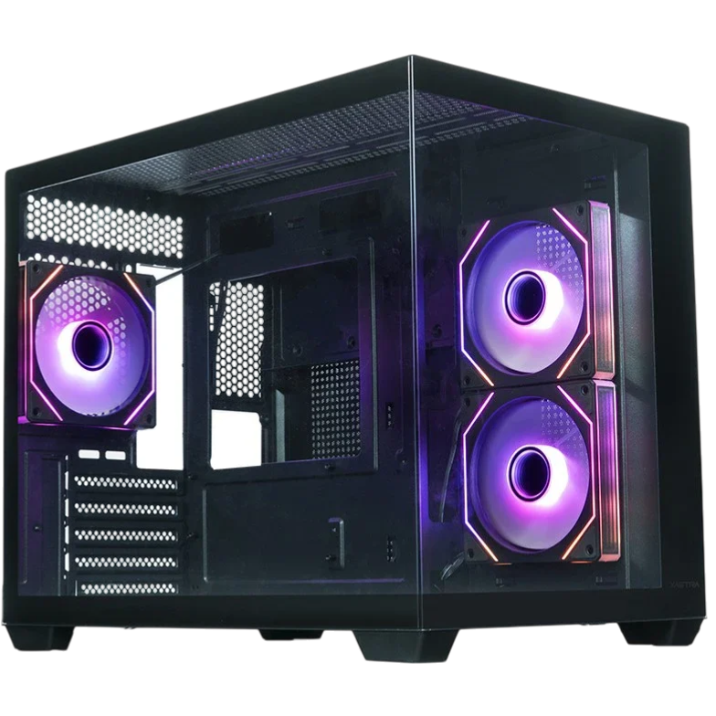 Компьютерный корпус XASTRA QW500M 3ARGB-C10-UC ARGB Black (QW500M-3FM12A-C10-UC)