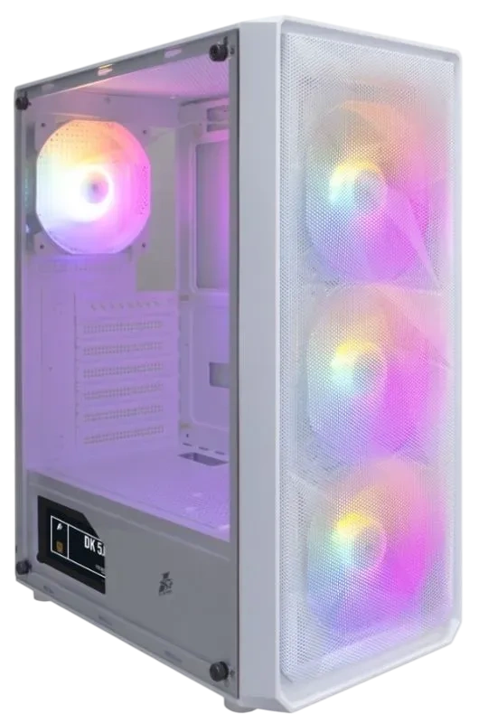 Компьютерный корпус 1STPLAYER FD3 (FD3-WH-4F1-W) White