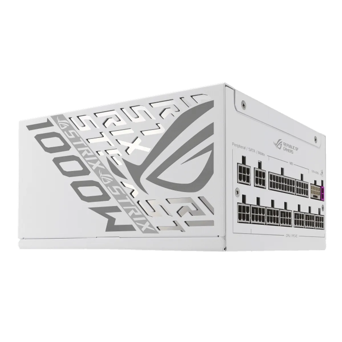 Блок питания ASUS 1000W ROG-STRIX-1000P-GAMING-WHITE (90YE00W4-B0NA00) 16 Pin (PCIe 5.0 Connector Cable Details)