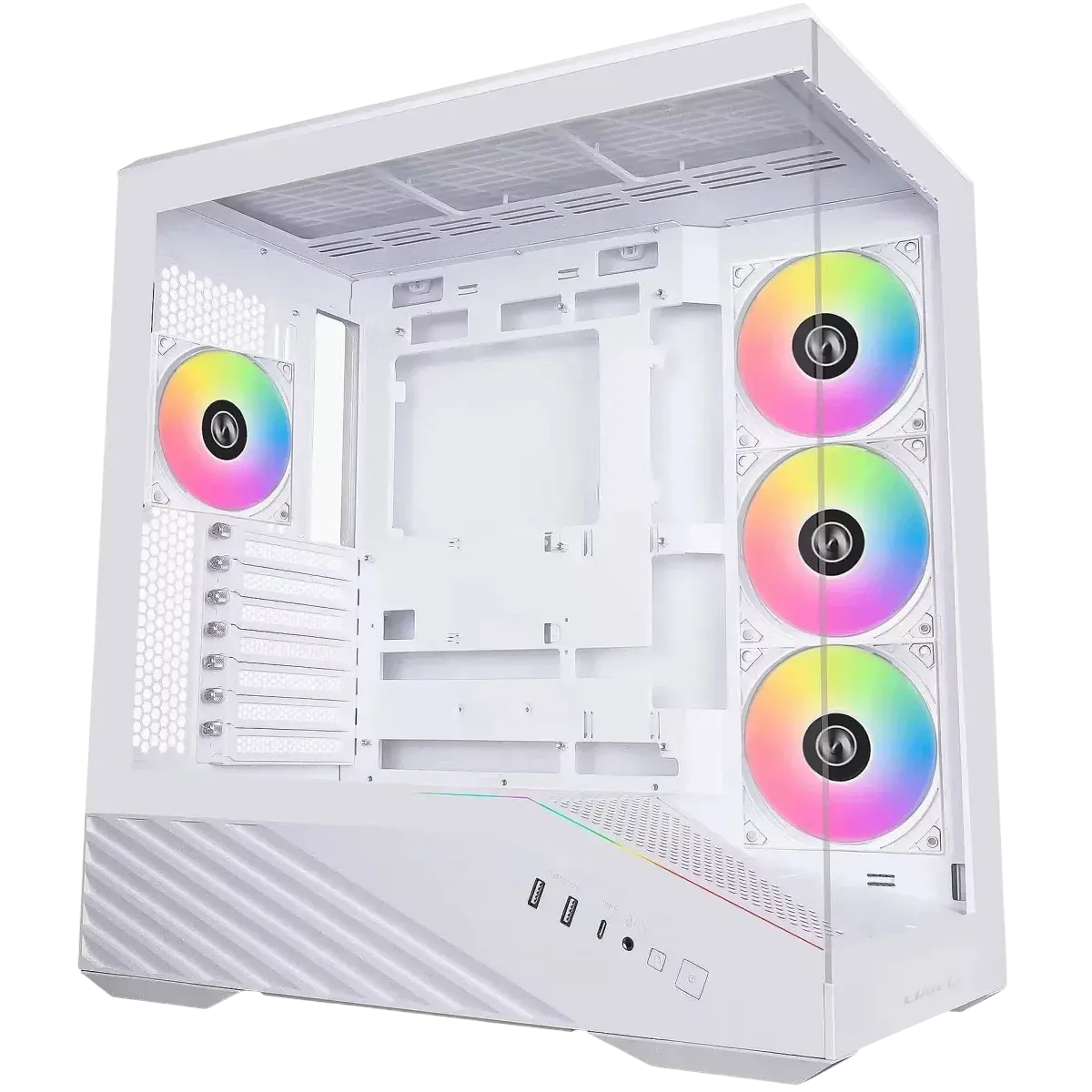 Компьютерный корпус Lian Li V100 TG ARGB White (G99.V100RW.R1)