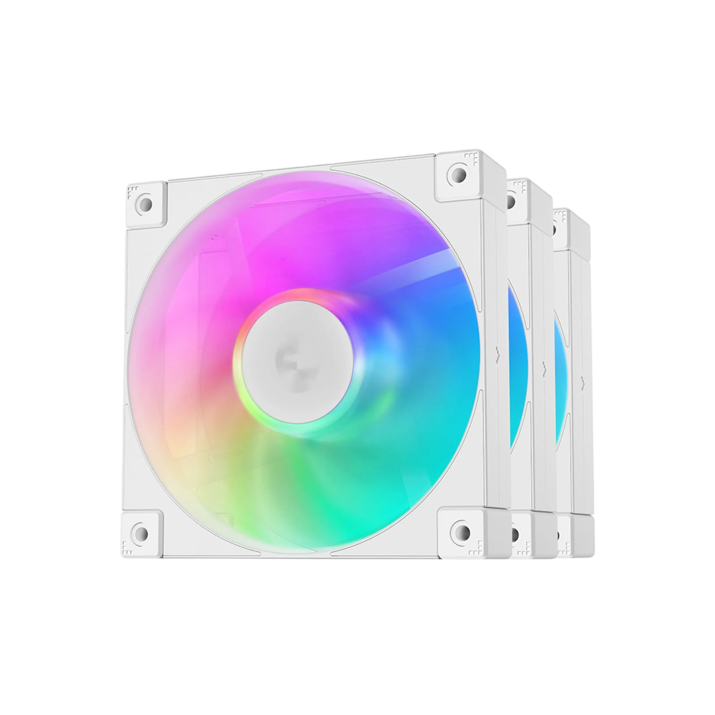 Комплект вентиляторов для корпуса Deepcool FD12 ARGB WH-3 IN 1 ARGB White BOX
