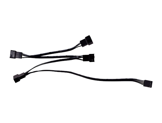 Кабель-разветвитель 1/4 ID-COOLING FS-04  (12V, PWM, 4 pin)