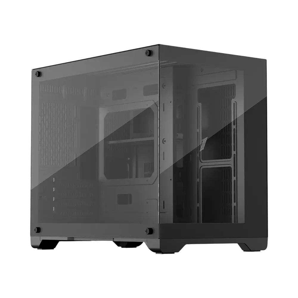 Компьютерный корпус 1STPLAYER MEGAVIEW MV6-T (MV6-TP-BK) Black