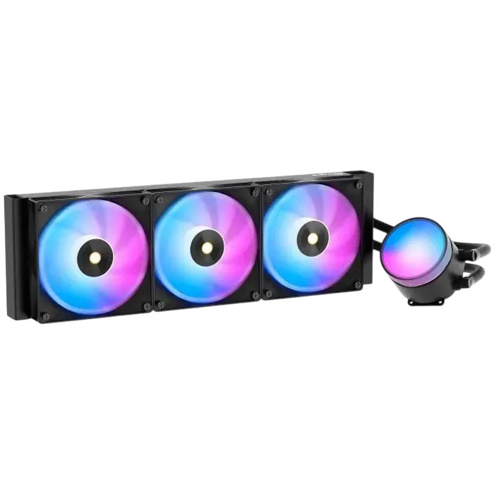 Система водяного охлаждения Ocypus 360mm  Delta L360 BK ARGB Black