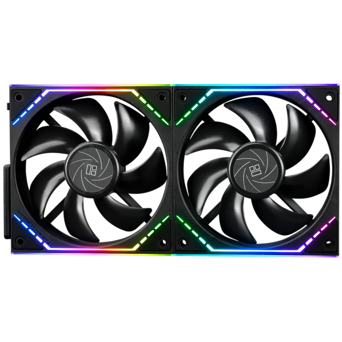 Комплект вентиляторов для корпуса Thermalright TL-M12Q X2 ARGB Black (TRTLM12QX2.2P)