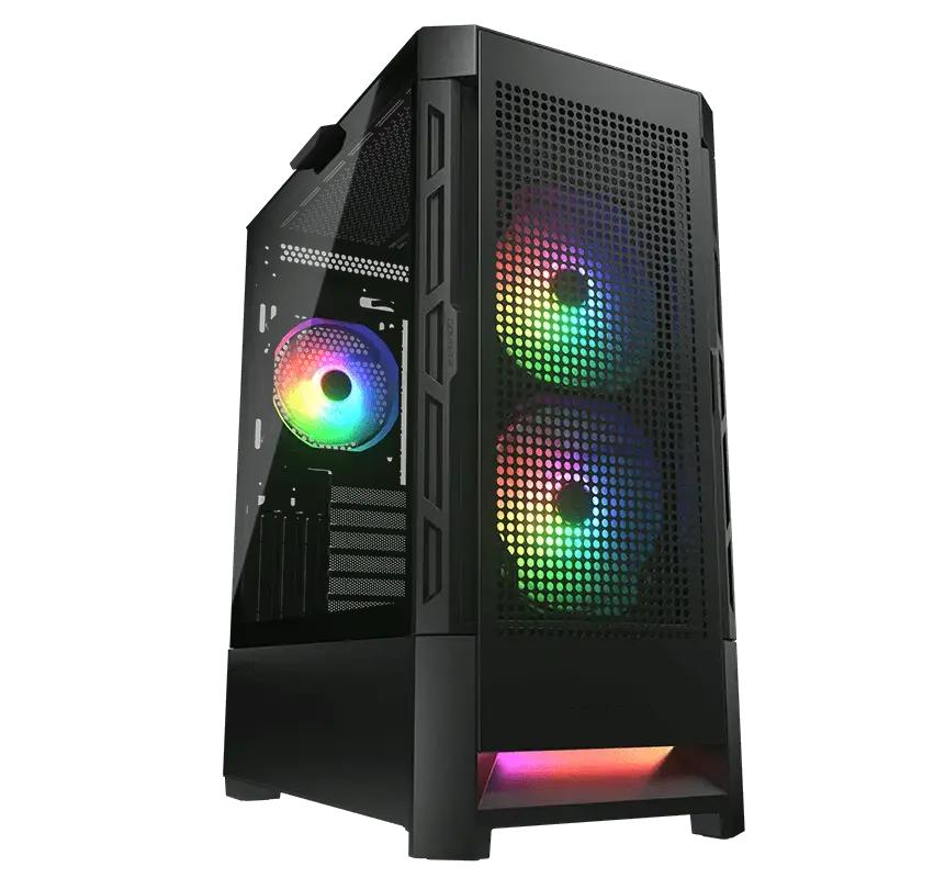 Компьютерный корпус Cougar AIRFACE RGB TG (CGR-5ZD1B-AIR-RGB) Black