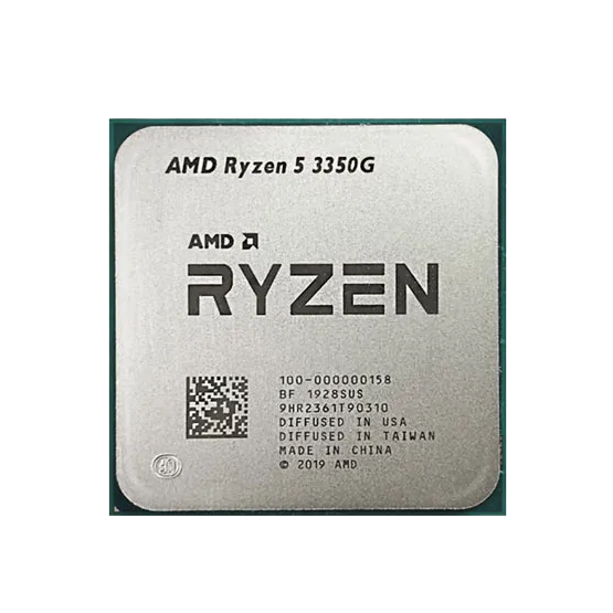 Процессор AMD Ryzen 5 3350GE (3.3 ГГц - 4 ГГц / AM4 / кол-во ядер: 4  / TDP 35 Вт), OEM
