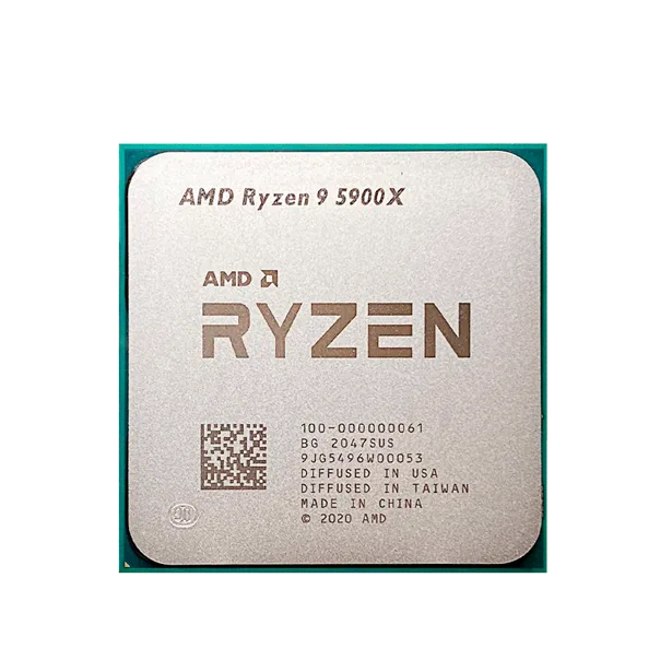 Процессор AMD Ryzen 9 5900X (3.7 ГГц - 4.8 ГГц / AM4 / кол-во ядер: 16  / TDP 105 Вт), OEM