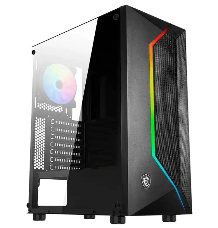 Компьютерный корпус MSI MAG VAMPIRIC 100R ARGB TG (306-7G07R25-809) Black