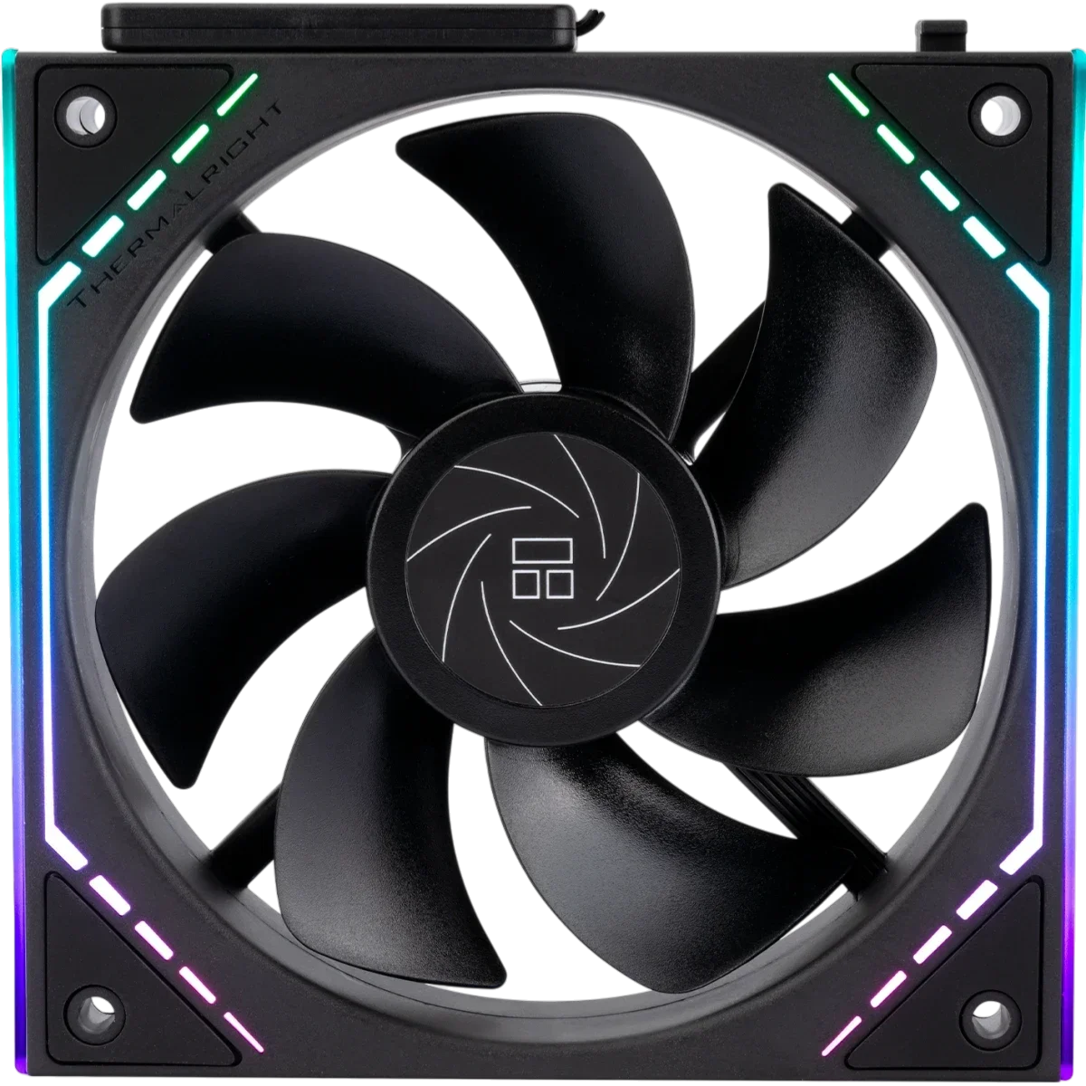Вентилятор для корпуса Thermalright TL-M12QR Reverse ARGB Black (TRTLM12QR)