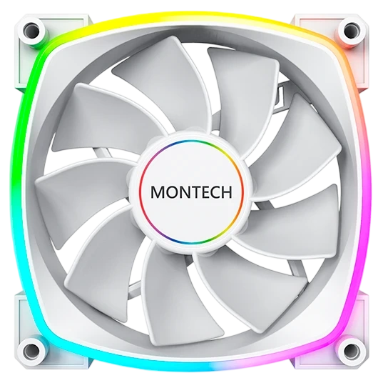 Вентилятор для корпуса Montech RX140 Reverse ARGB White (RX140W) PWM