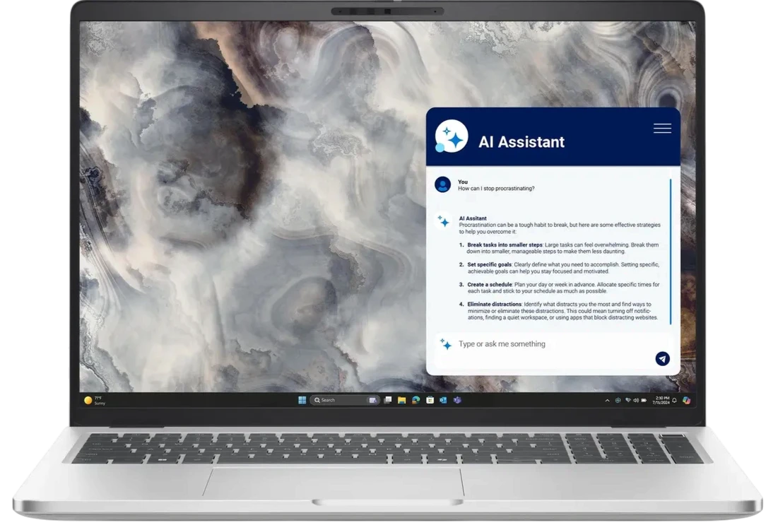 Ноутбук Dell Pro 16 Plus (Core Ultra 7 226V 5.0Ghz/16" 1920x1200/16Gb/512Gb SSD/Intel Arc 140V/Wi-Fi/BT/Win 11 Pro) Silver