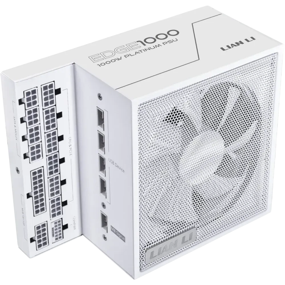 Блок питания Lian Li 1000W EG1000 White (G9P.EG1000.WE00.RU) 16 Pin (PCIe 5.1 Connector Cable Details)
