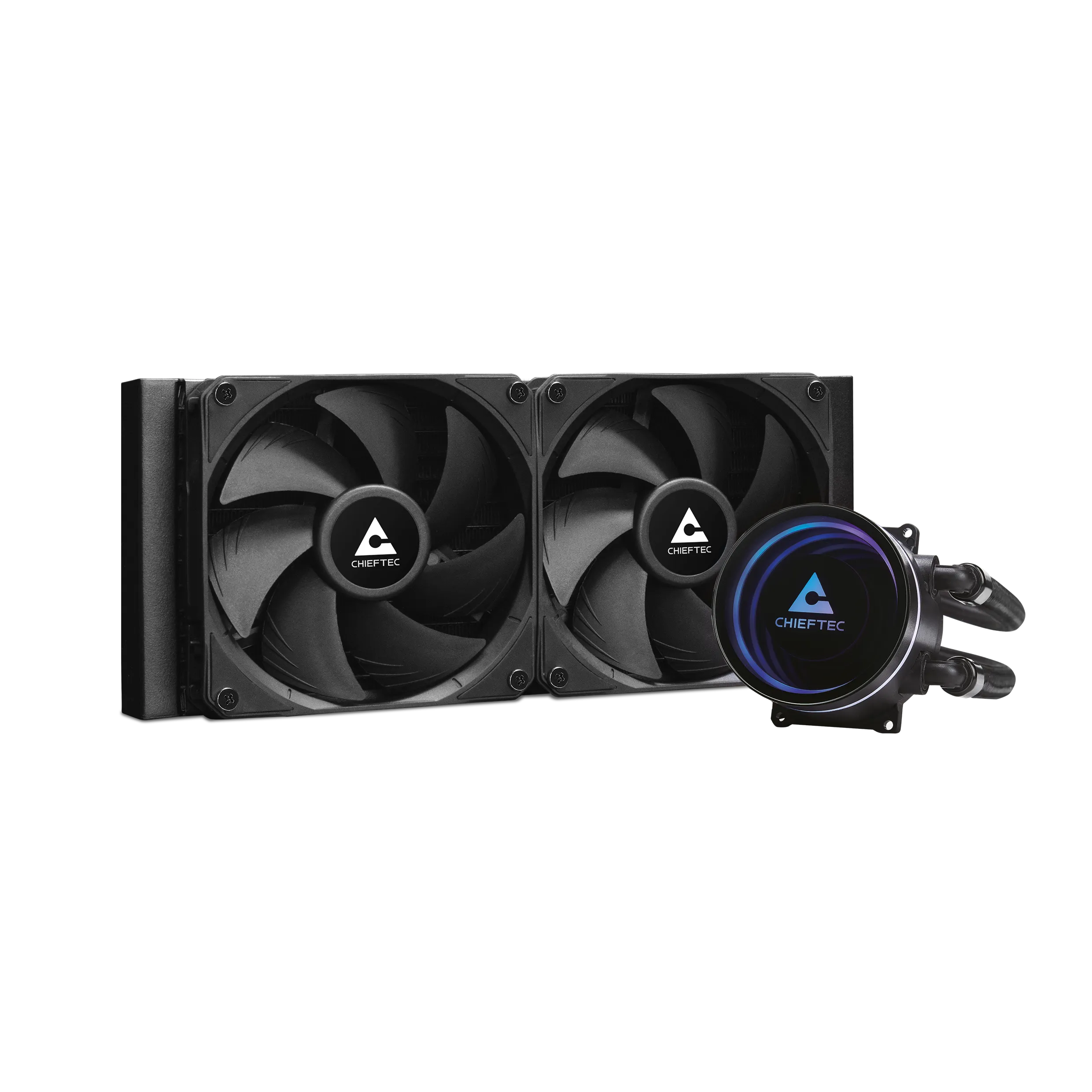 Система водяного охлаждения Chieftec ICEBERG 240 ARGB Pump Dark (CLC-240-BLK)
