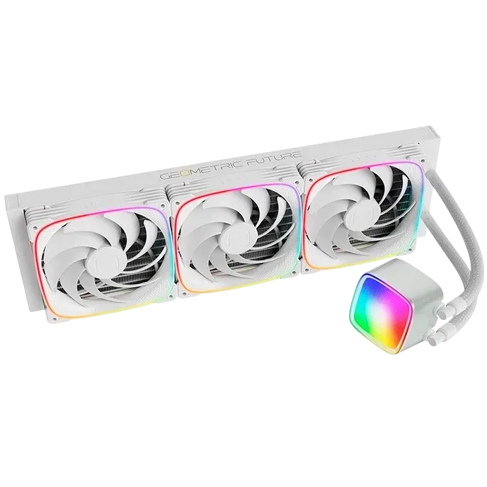 Система водяного охлаждения Geometric Future Eskimo Pro 420 ARGB White (1C253W0421000)