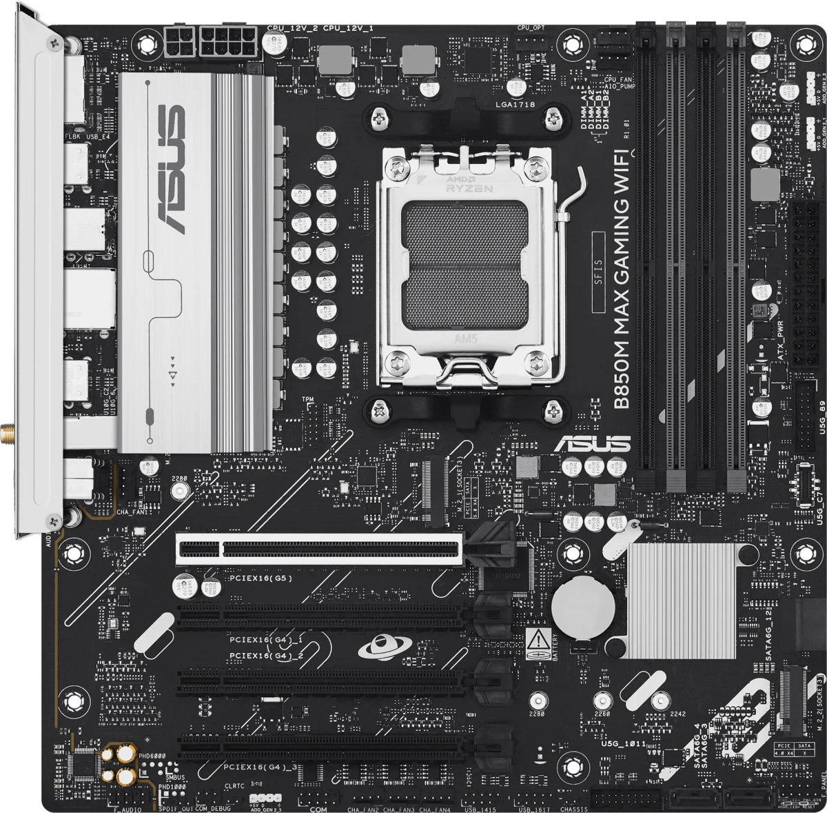Материнская плата ASUS B850M MAX GAMING WIFI (90MB1LL0-M0EAY0)