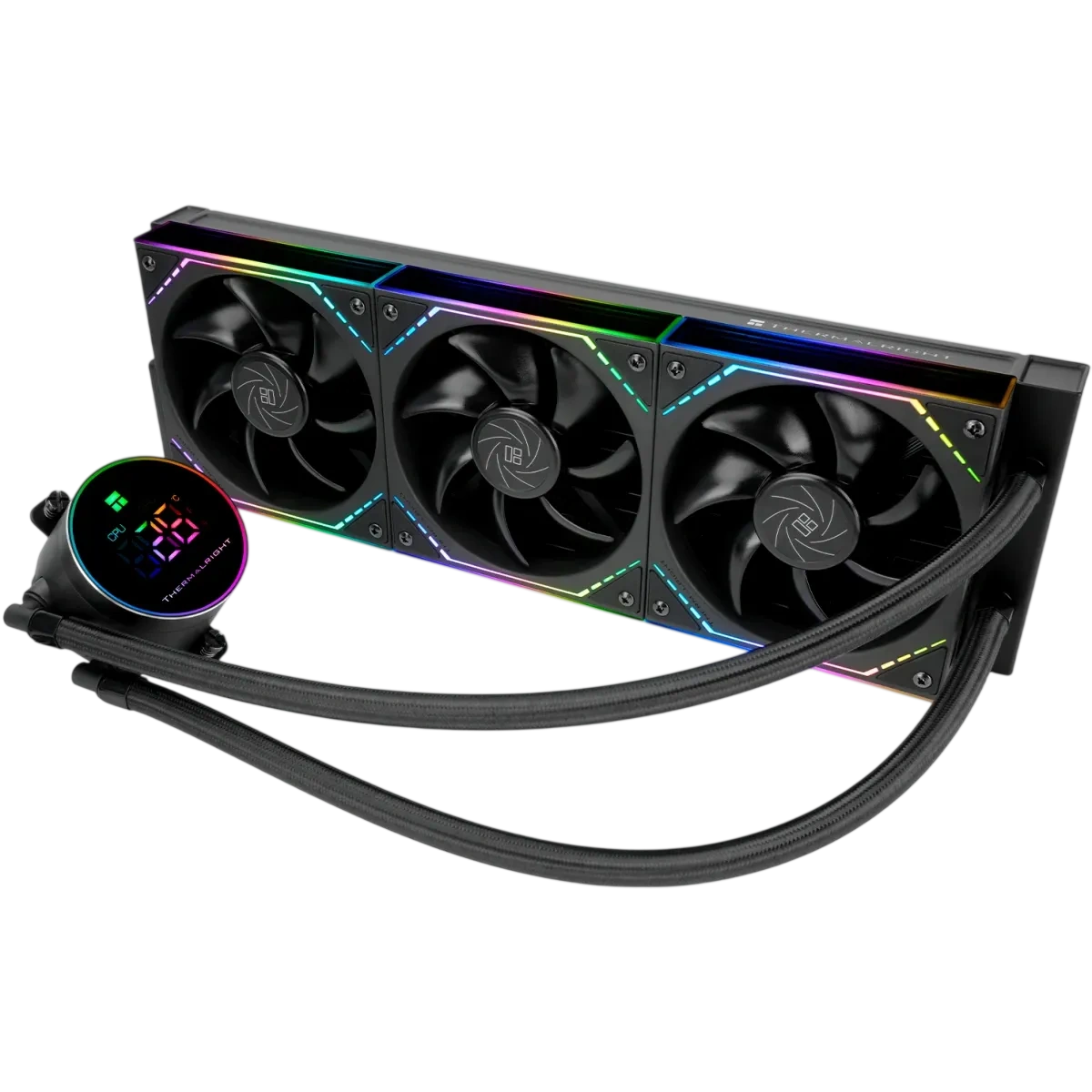 Система водяного охлаждения Thermalright Frozen Magic 360 Digital ARGB Black V2 (TRFM360DABV2)